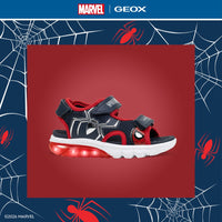 Geox Παιδικά Πέδιλα Ciberdon Spider-Man Φωτάκια (Copy)