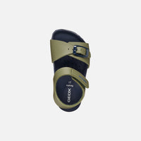 Geox Βρεφικά Πέδιλα Chalki Λαδί