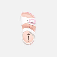 Geox Βρεφικά Πέδιλα Chalki Λευκά