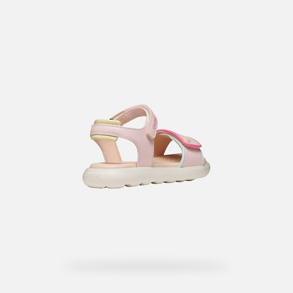 Geox Παιδικά Πέδιλα Puppypop Ροζ