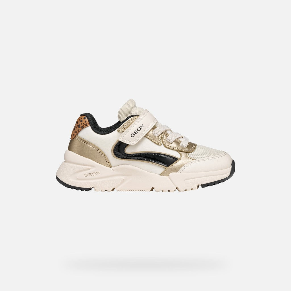 Geox Παιδικά Sneakers Loftus Λευκά
