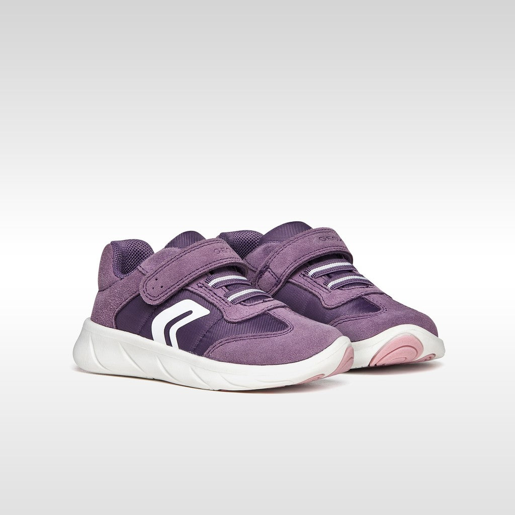 Geox Βρεφικό Αθλητικά B Foot-Run Μώβ
