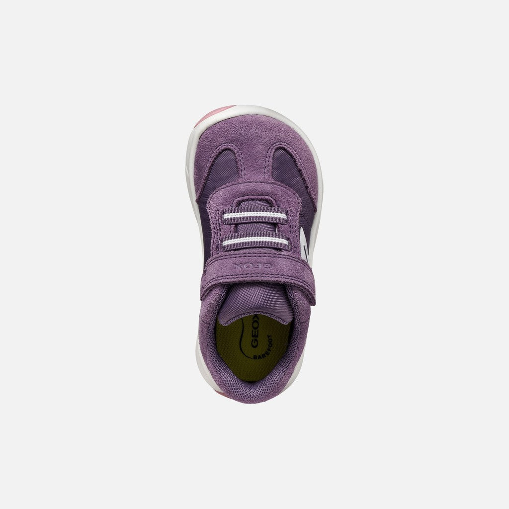 Geox Βρεφικό Αθλητικά B Foot-Run Μώβ