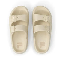 Fila Tireno Slipper Γυναικείες Παντόφλες Μαύρες Μπεζ