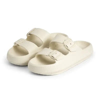 Fila Tireno Slipper Γυναικείες Παντόφλες Μαύρες Μπεζ