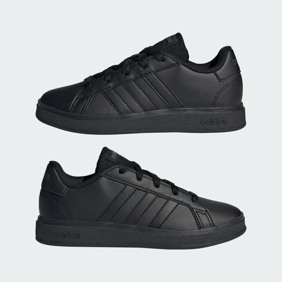 Adidas Παιδικά Grand Court  Μαύρο  Κορδόνι