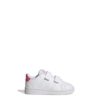 Adidas Βρεφικά Sneakers Advantage Λευκό Ροζ