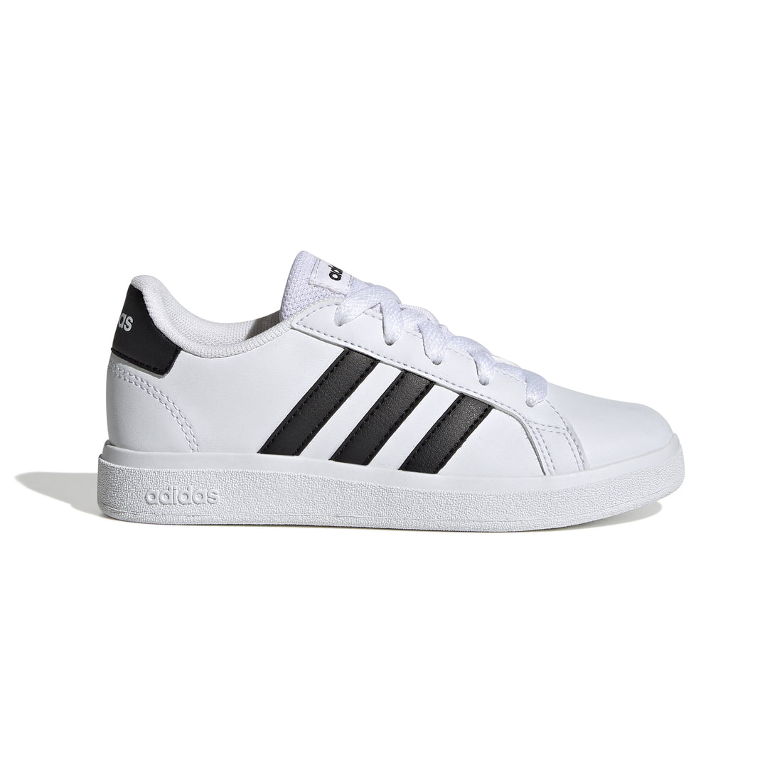 Adidas Παιδικά Grand Court Κορδόνι Λευκό/Μαυρό