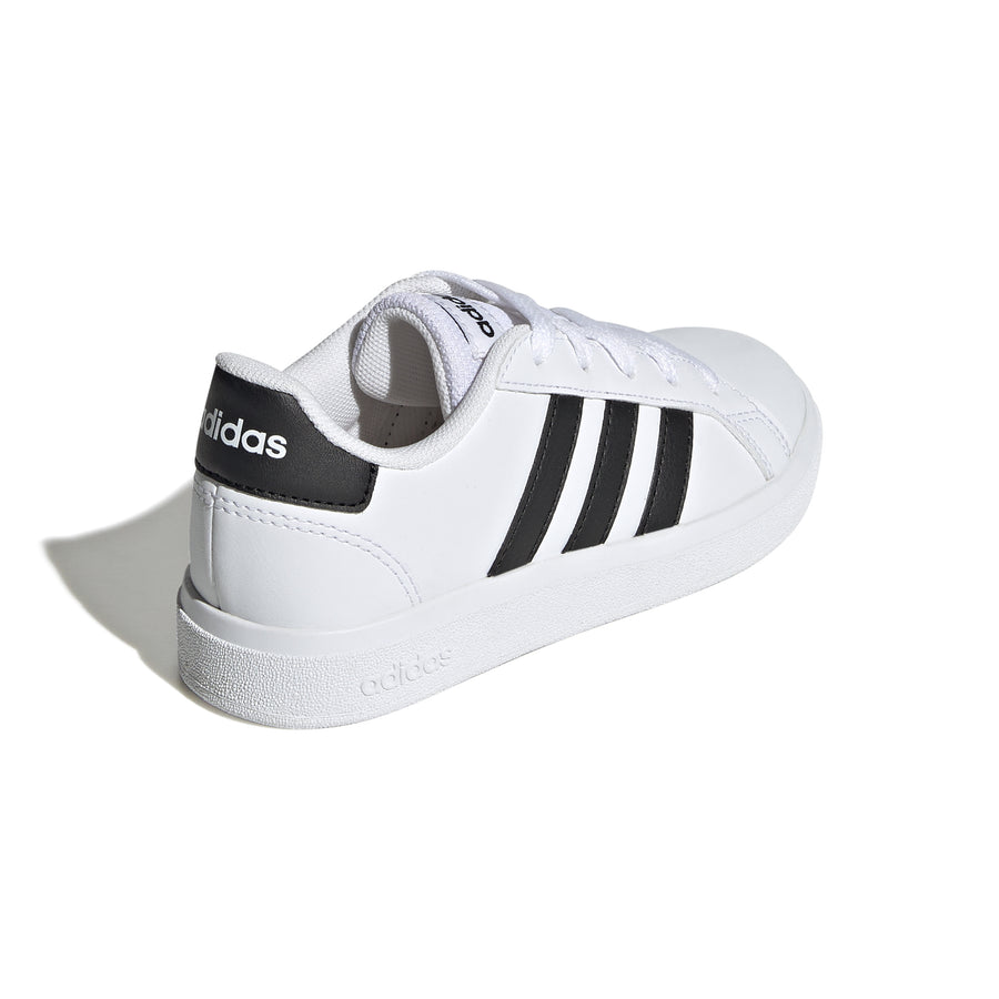 Adidas Παιδικά Grand Court Κορδόνι Λευκό/Μαυρό