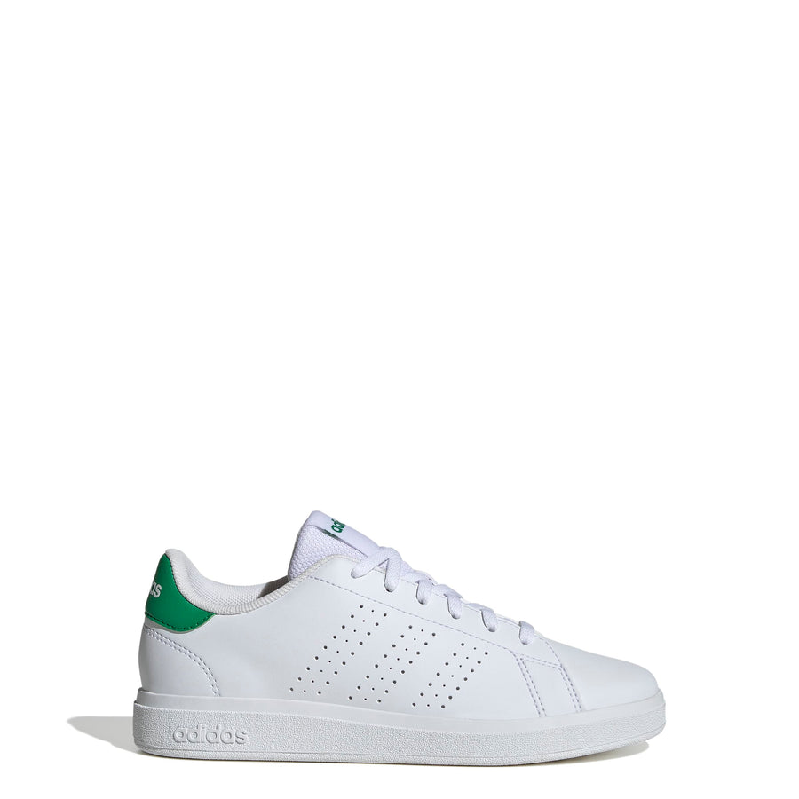 Adidas Παιδικά Advantage Base 2.0 J  Λευκό Πράσινο Κορδόνι