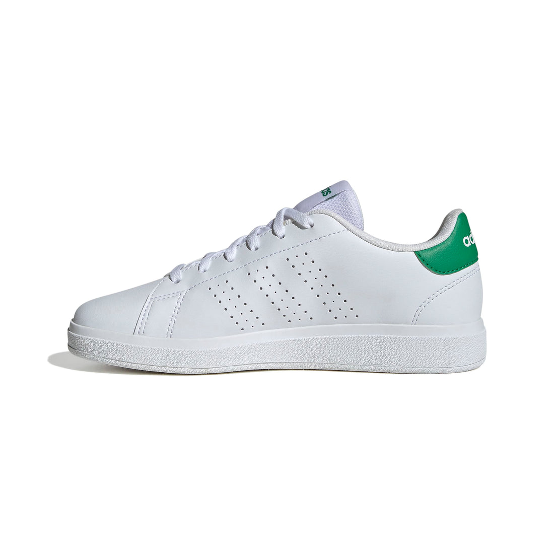 Adidas Παιδικά Advantage Base 2.0 J  Λευκό Πράσινο Κορδόνι