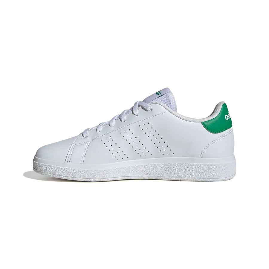 Adidas Παιδικά Advantage Base 2.0 J  Λευκό Πράσινο Κορδόνι