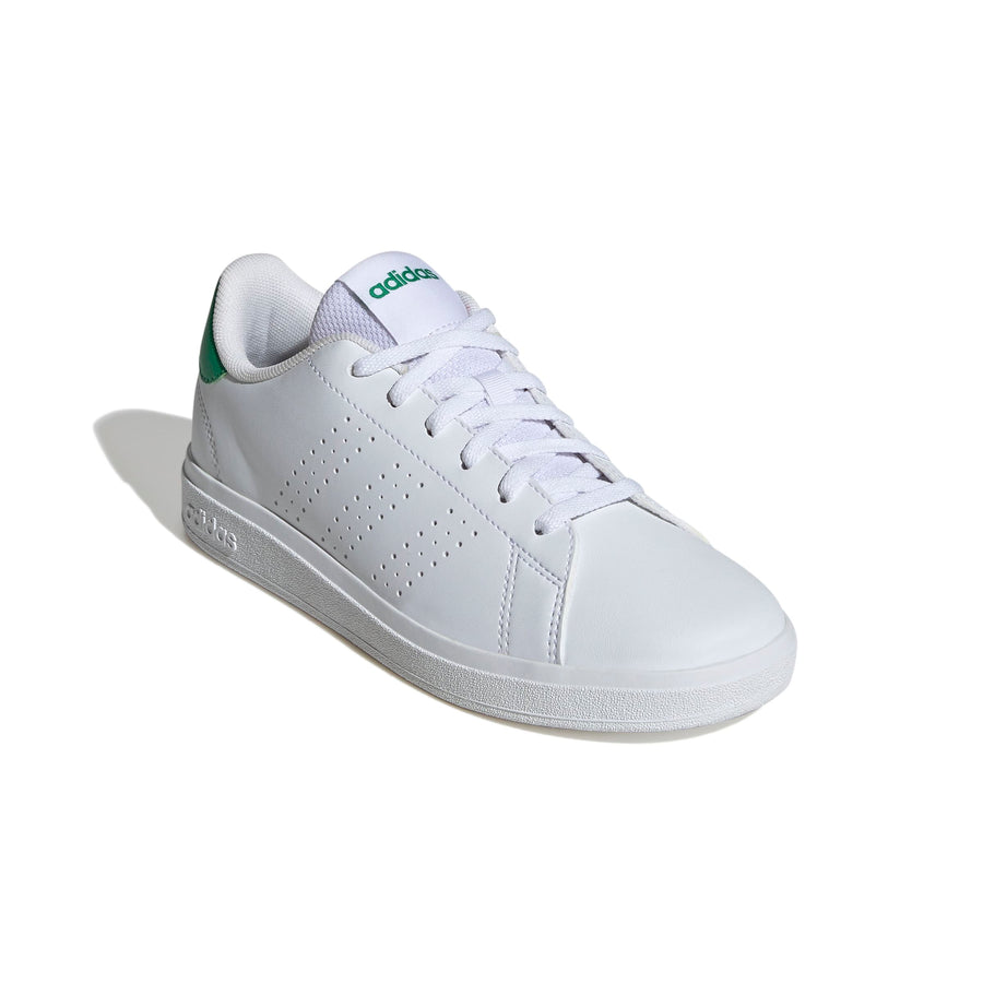 Adidas Παιδικά Advantage Base 2.0 J  Λευκό Πράσινο Κορδόνι