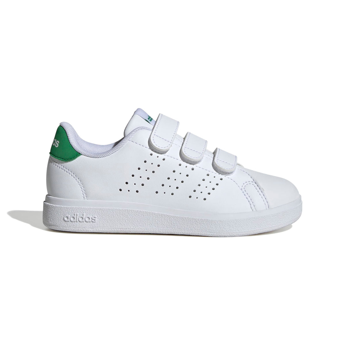 Adidas Παιδικά Advantage Base Λευκά/Πράσινο
