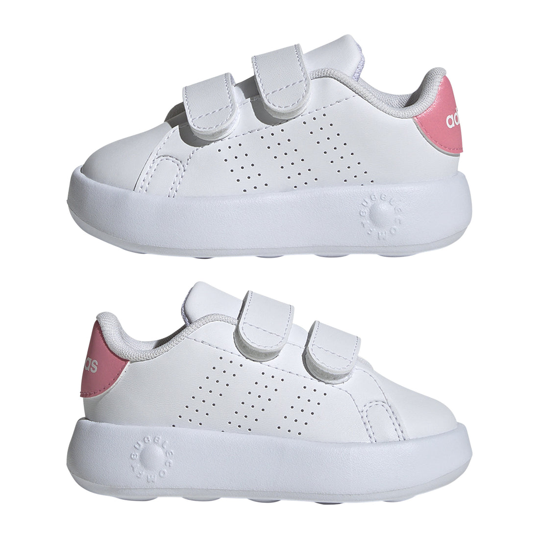 Adidas Βρεφικά Cf Advantage Λευκό Ροζ