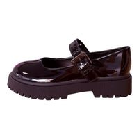 Zakshoes Παιδικά Loafers Μαύρα Λουστρίνι
