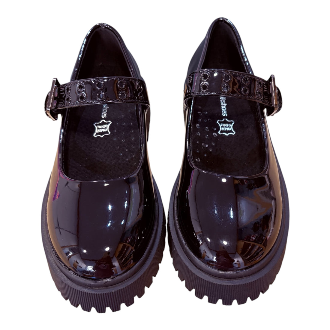 Zakshoes Παιδικά Loafers Μαύρα Λουστρίνι