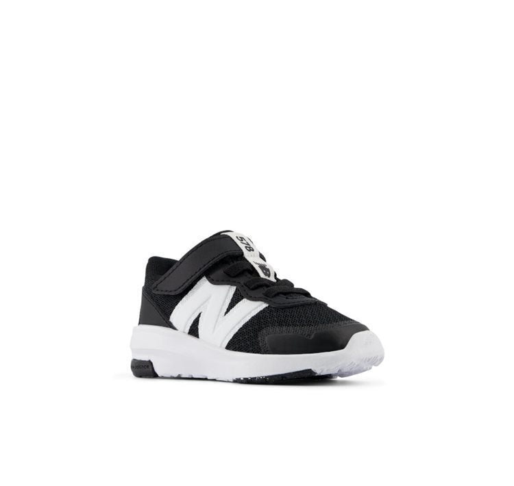 New Balance 578 Βρεφικά Αθλητικά με Σκρατς Μαύρα