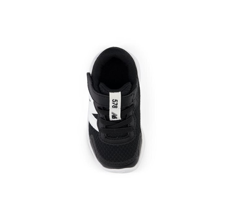 New Balance 578 Βρεφικά Αθλητικά με Σκρατς Μαύρα