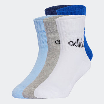 adidas Παιδικά Σοσόνια Performance Μπλέ 5 Ζευγάρια
