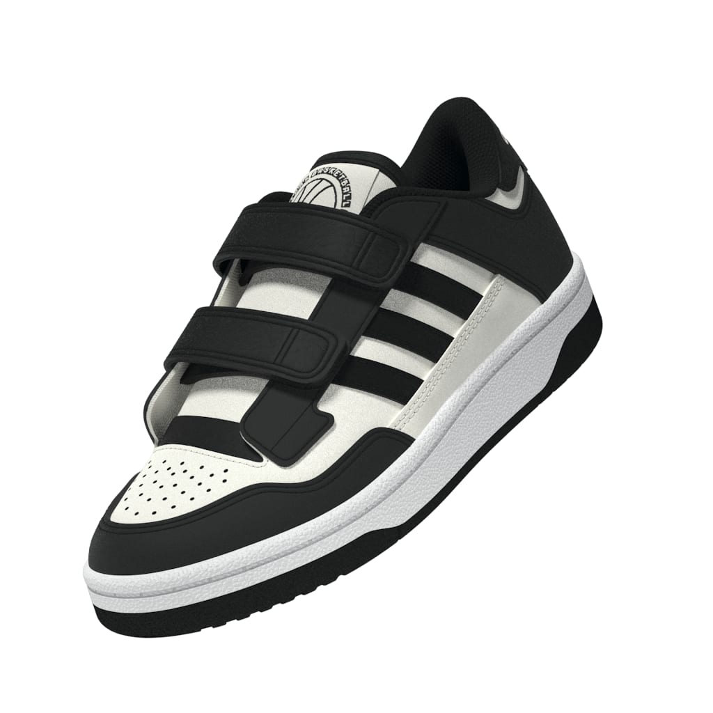 Adidas Παιδικά Rapid Court CF Λεύκο-Μαύρο