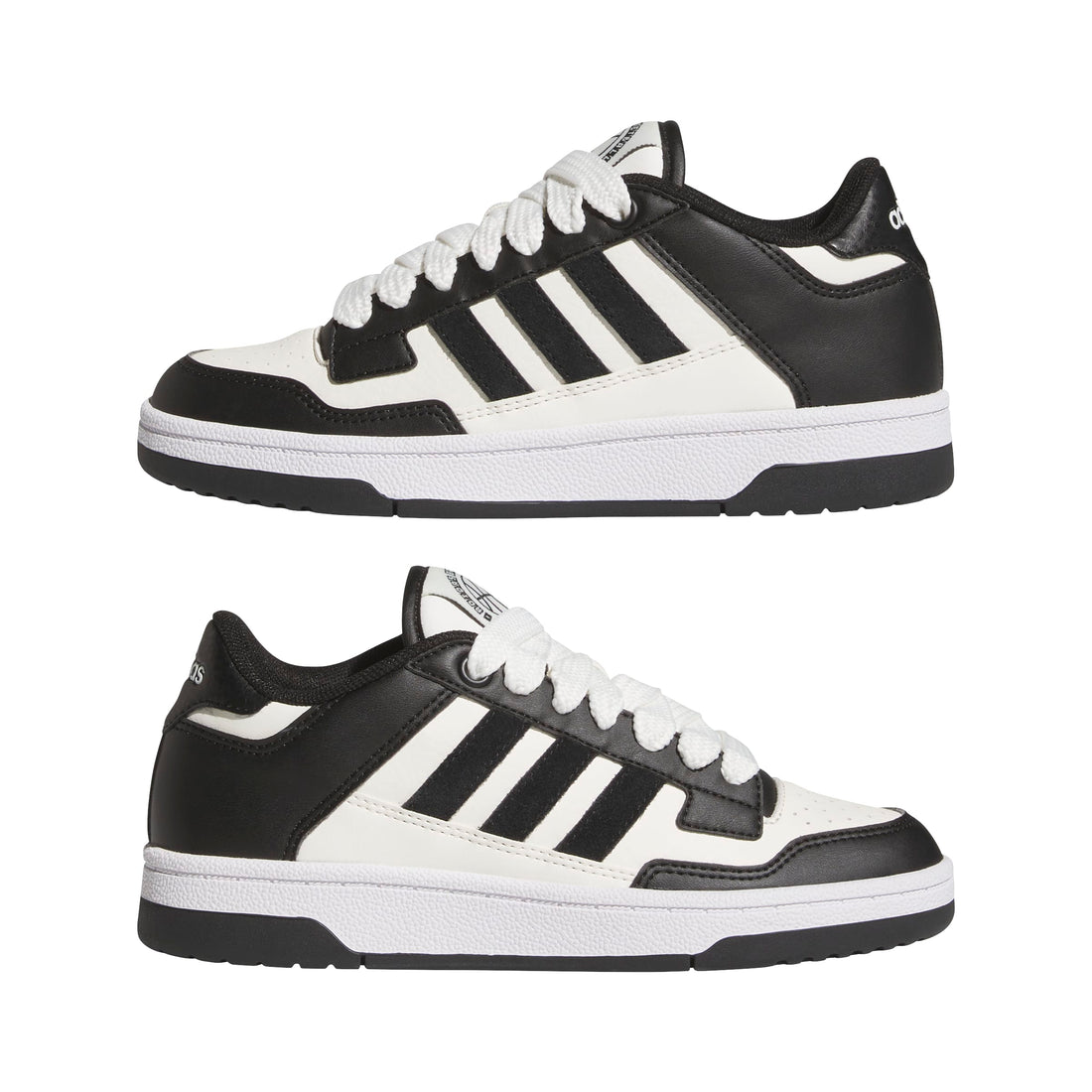 Adidas Παιδικά Rapid Court Low Λευκό Κορδόνι