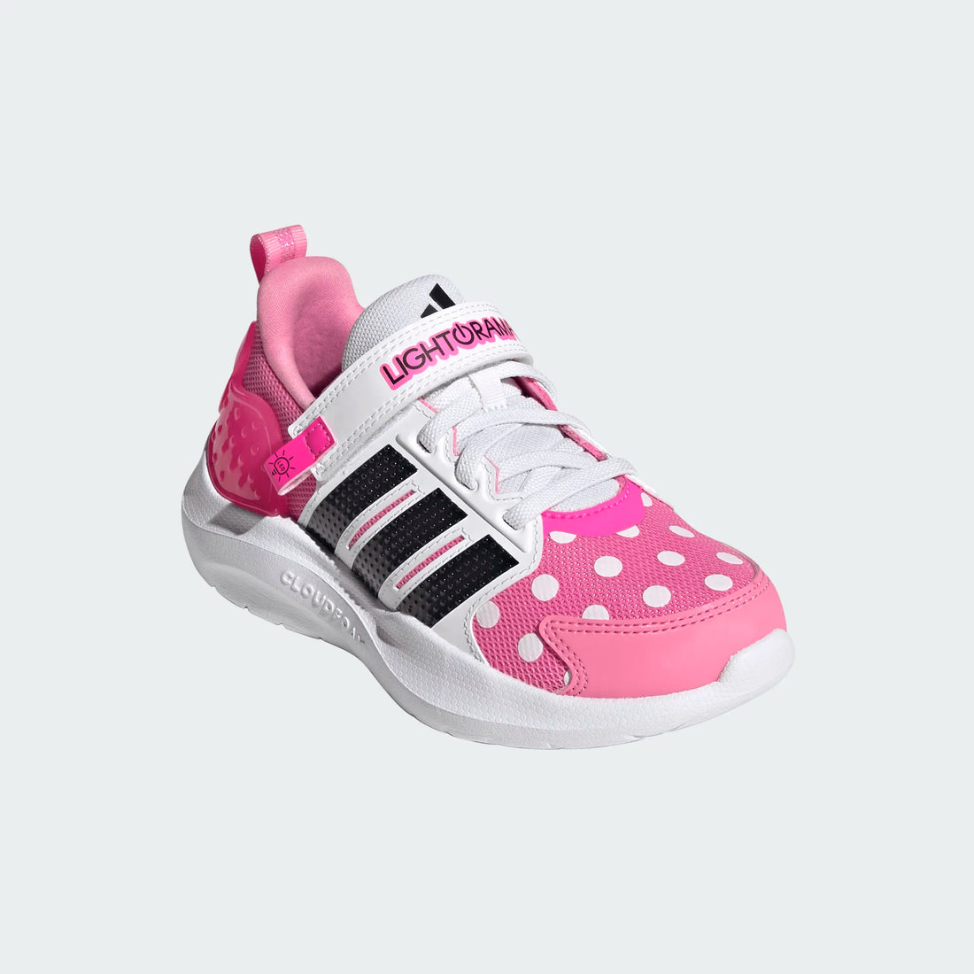 Adidas Παιδικά Αθλητικά Disney Lightorama Minnie Mouse Φωτάκια Ροζ