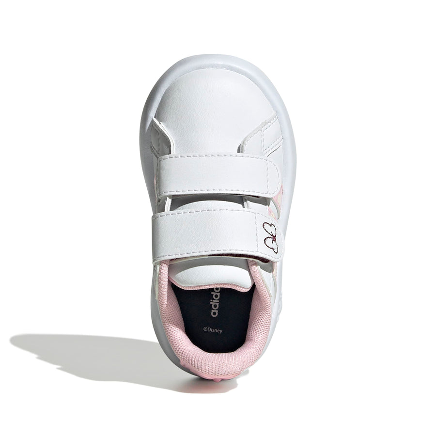 Adidas Βρεφικά Grand Court  Minnie Mouse Λεύκο- Ροζ