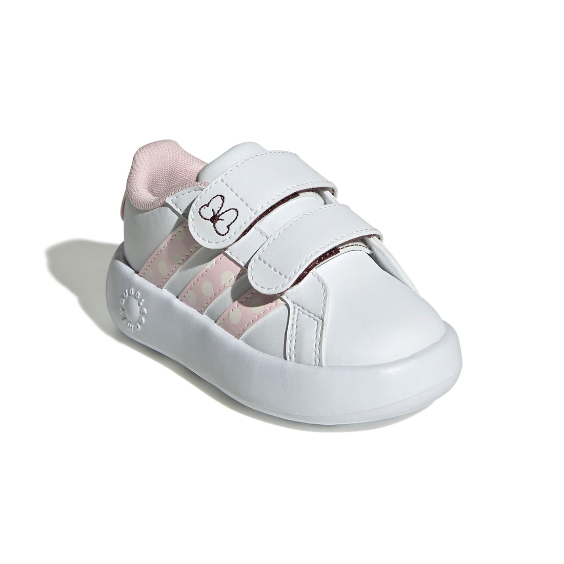 Adidas Βρεφικά Grand Court  Minnie Mouse Λεύκο- Ροζ