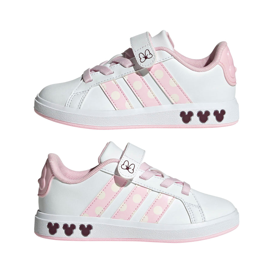 Adidas Παιδικά Grand Court Minne Mouse  Λευκό-Ροζ