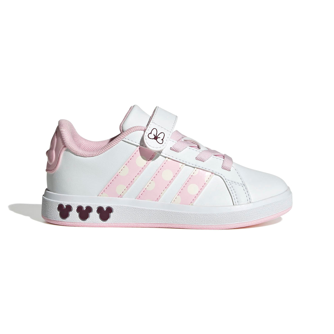 Adidas Παιδικά Grand Court Minne Mouse  Λευκό-Ροζ