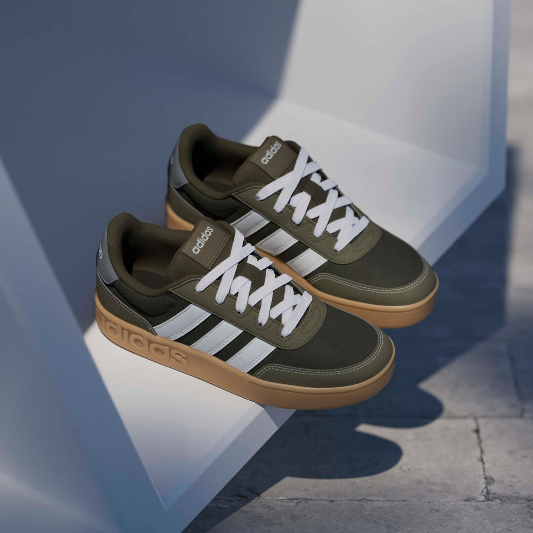 Adidas Παιδικά Breakbase Κορδόνι Λαδί