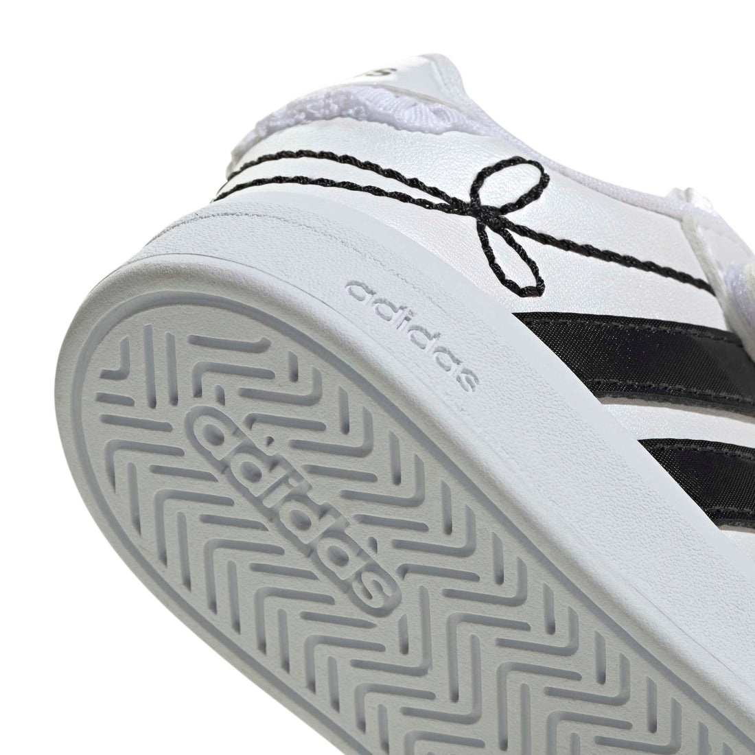Adidas Βρεφικά Grand Court Λευκό
