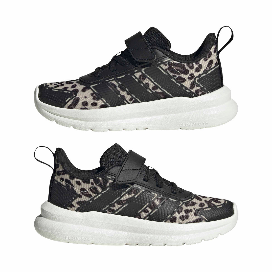 Adidas Παιδικά Tensaur Run 4.0 Μαύρο/Λεοπάρ
