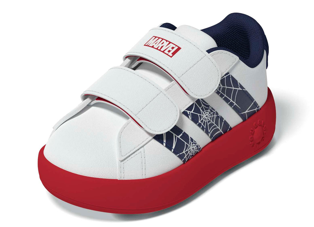 Adidas Βρεφικά Grand Court  Spider-Man  Λευκό-Μπλέ