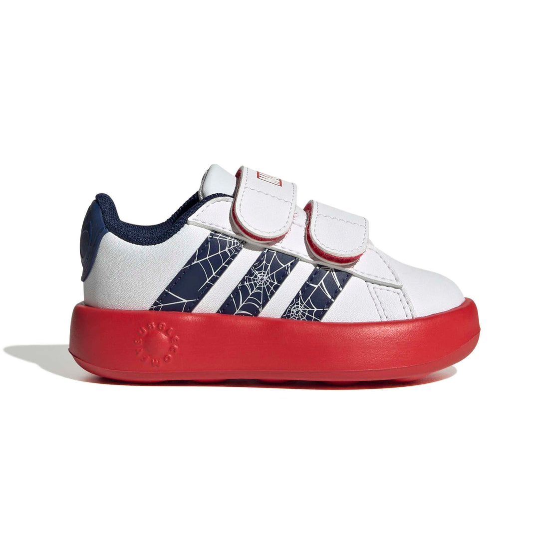 Adidas Βρεφικά Grand Court  Spider-Man  Λευκό-Μπλέ