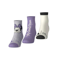 adidas Παιδικές κάλτσες Disney Minnie Mouse 3 Ζευγάρια
