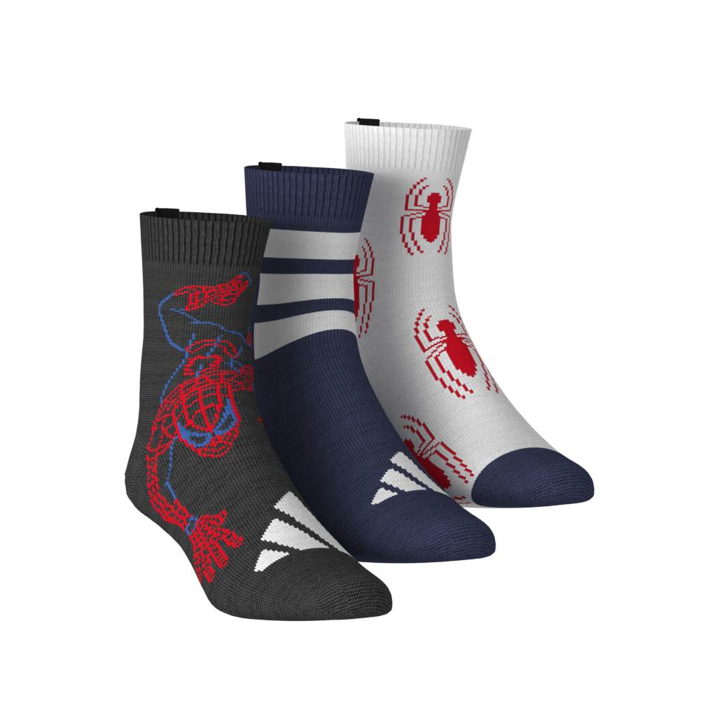 adidas Παιδικές κάλτσες Marvel Spider-Man 3 Ζευγάρια