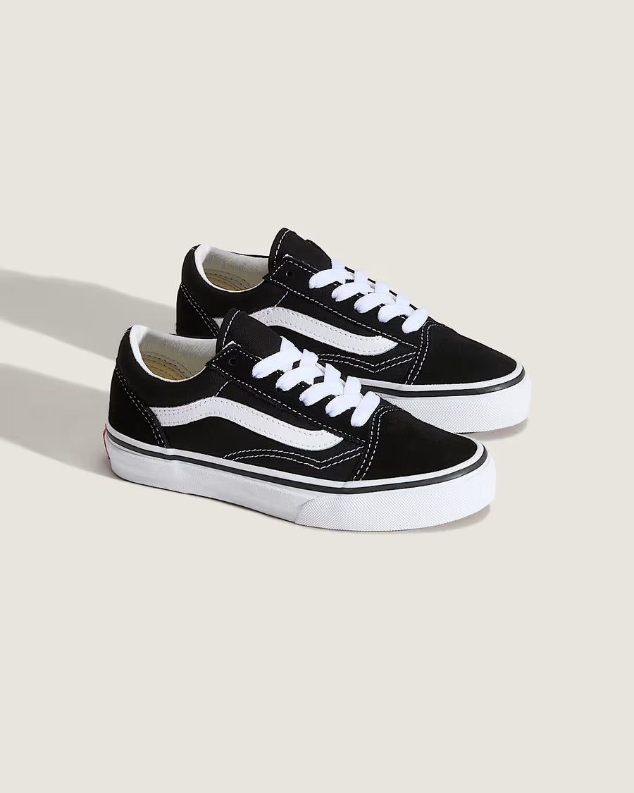 Vans Παιδικά old Skool Μάυρα Κορδόνι