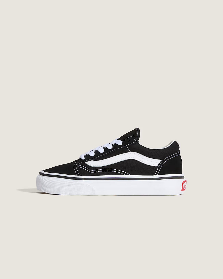 Vans Παιδικά old Skool Μάυρα Κορδόνι