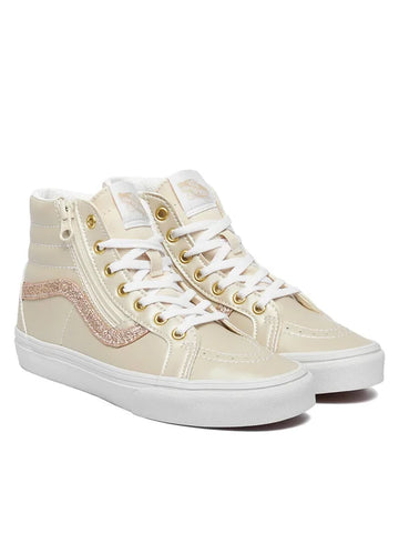 Vans Παιδικά Μποτάκι SK8-Hi Reissue Side Zip  Εκρού
