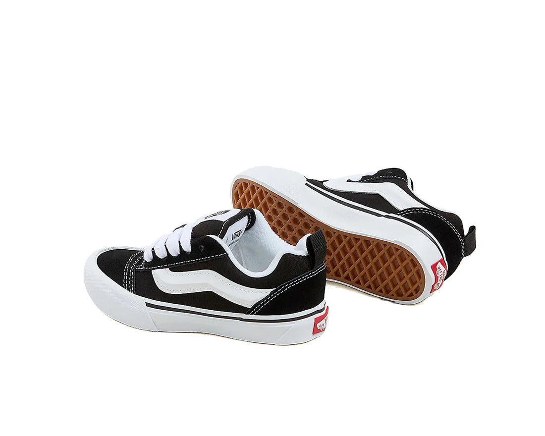 Vans Παιδικά Knu Skool Μάυρα Κορδόνι