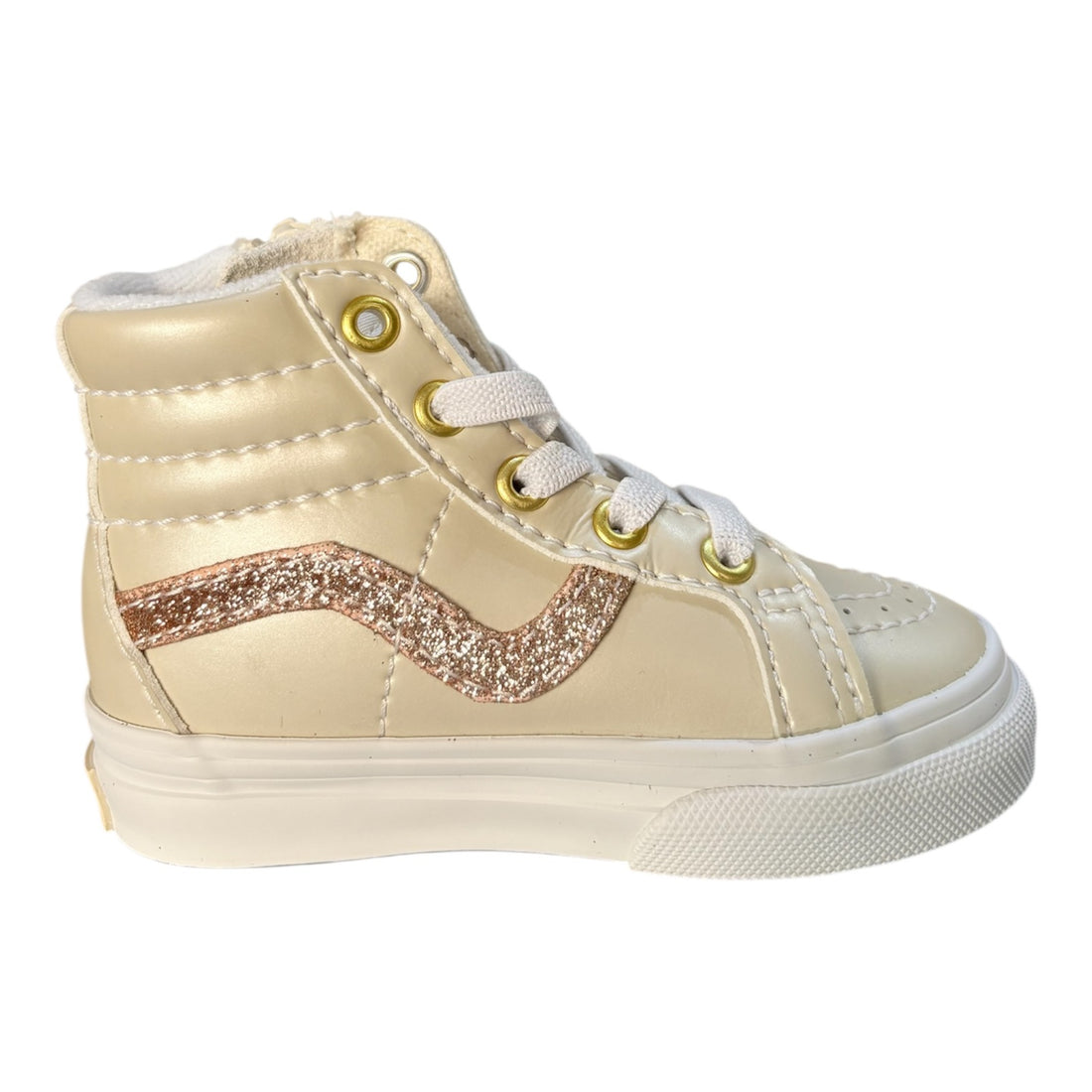 Vans Βρεφικά Μποτάκι SK8-Hi Reissue Side Zip  Εκρού