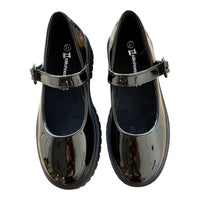 Zakshoes Παιδικά Loafers Μαύρα Λουστρίνι