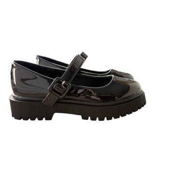 Zakshoes Παιδικά Loafers Μαύρα Λουστρίνι