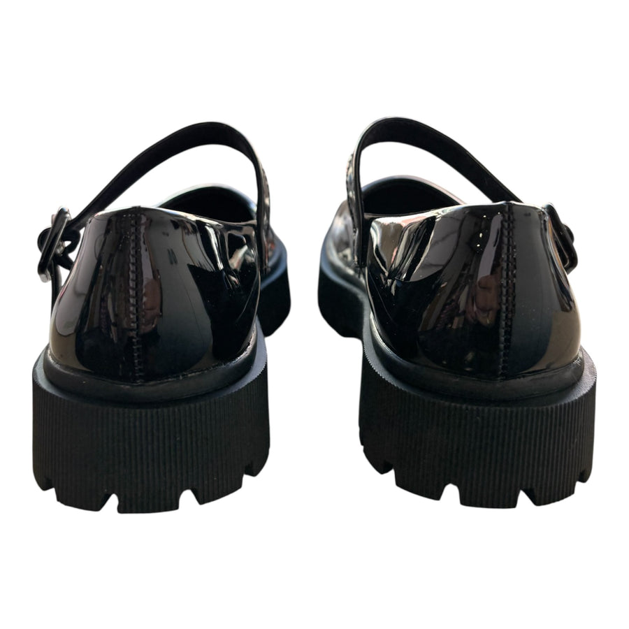 Zakshoes Παιδικά Loafers Μαύρα Λουστρίνι