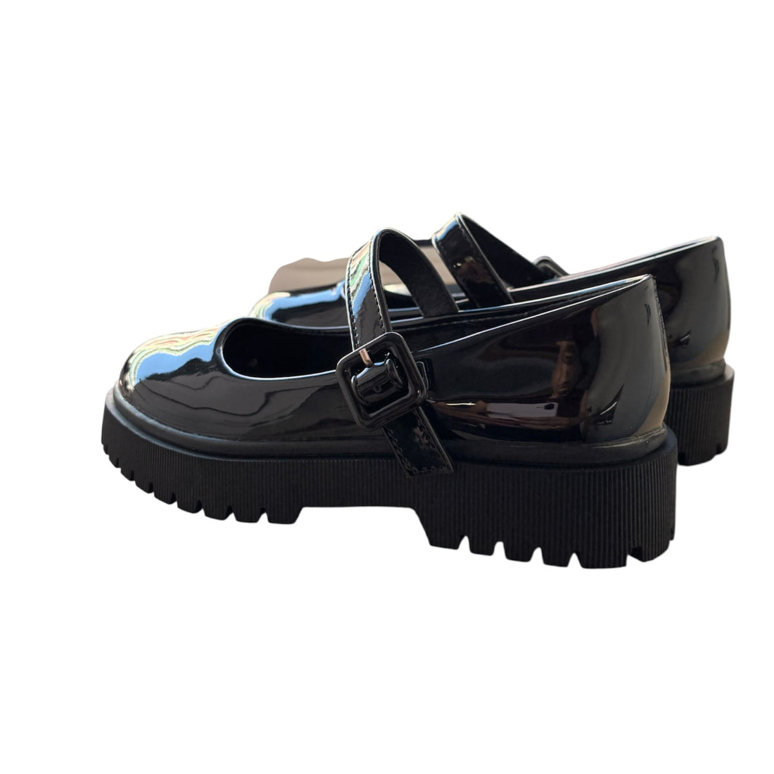 Zakshoes Παιδικά Loafers Μαύρα Λουστρίνι