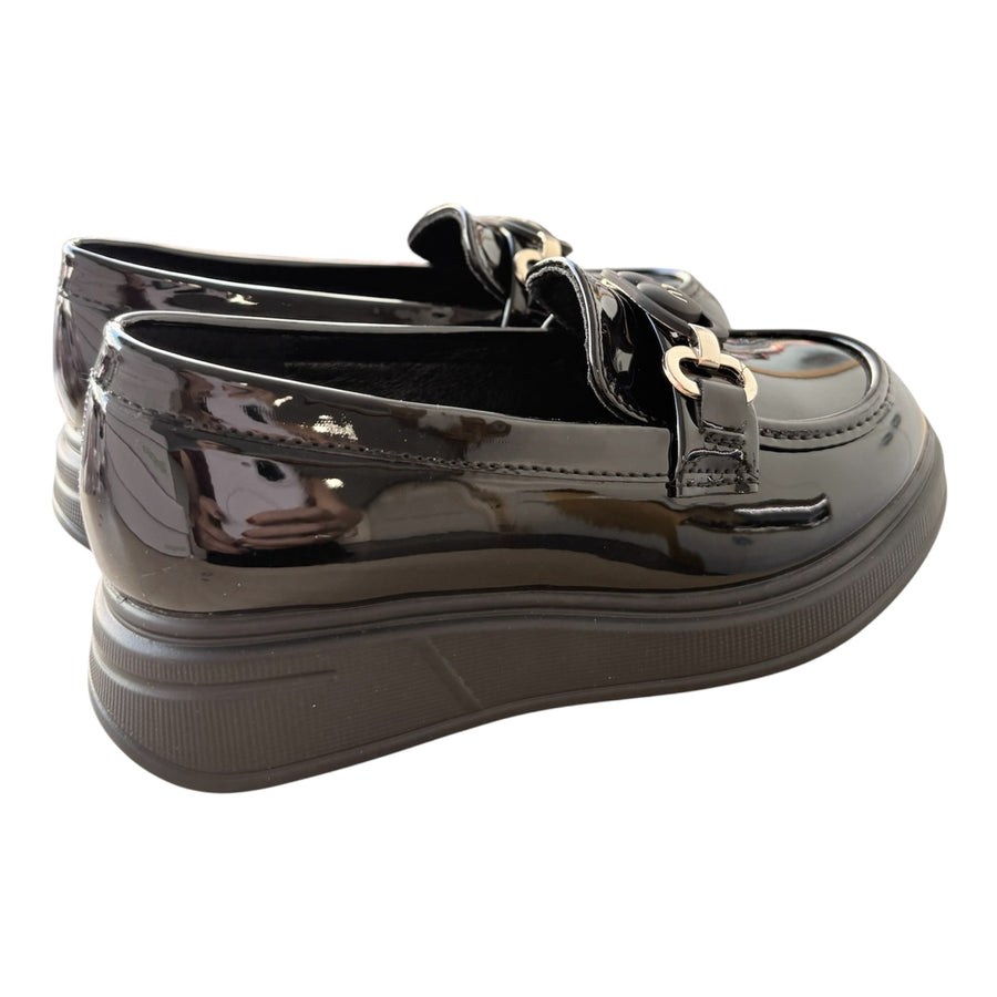 Zakshoes Παιδικά Loafers Μαύρα