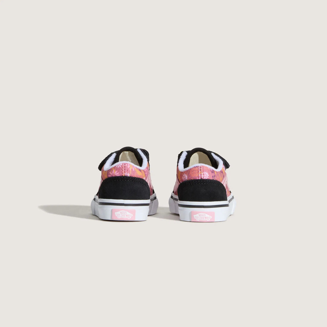 Vans Βρεφικά Old Skool Pink Floral  Μαύρο