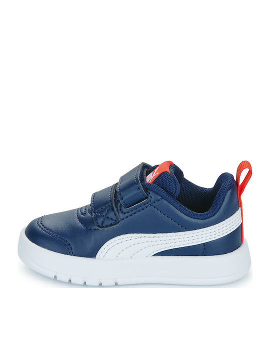 Puma Courtflex V3 V Inf Παιδικά Sneakers Μπλε
